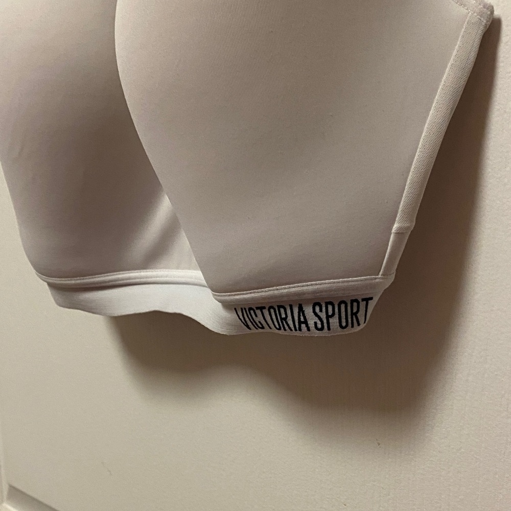 White Sports Bra